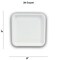 24 Count White Square Paper Dinner Plates Disposable Party Tableware 9"